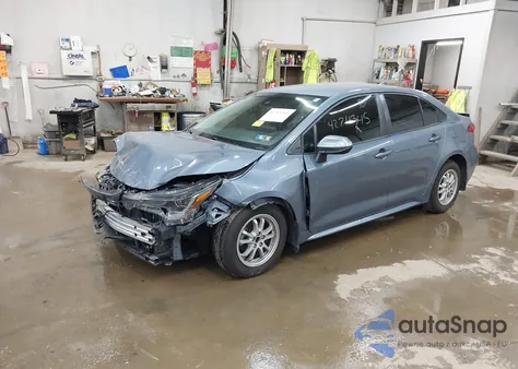 2020 Toyota Corolla Hybrid Le from USA, damaged, VIN JTDEBRBE1LJ013304